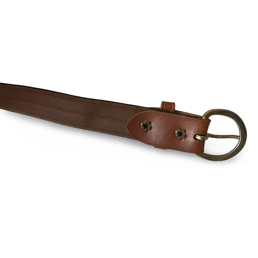 Child Leather & Canvas Jean Belt